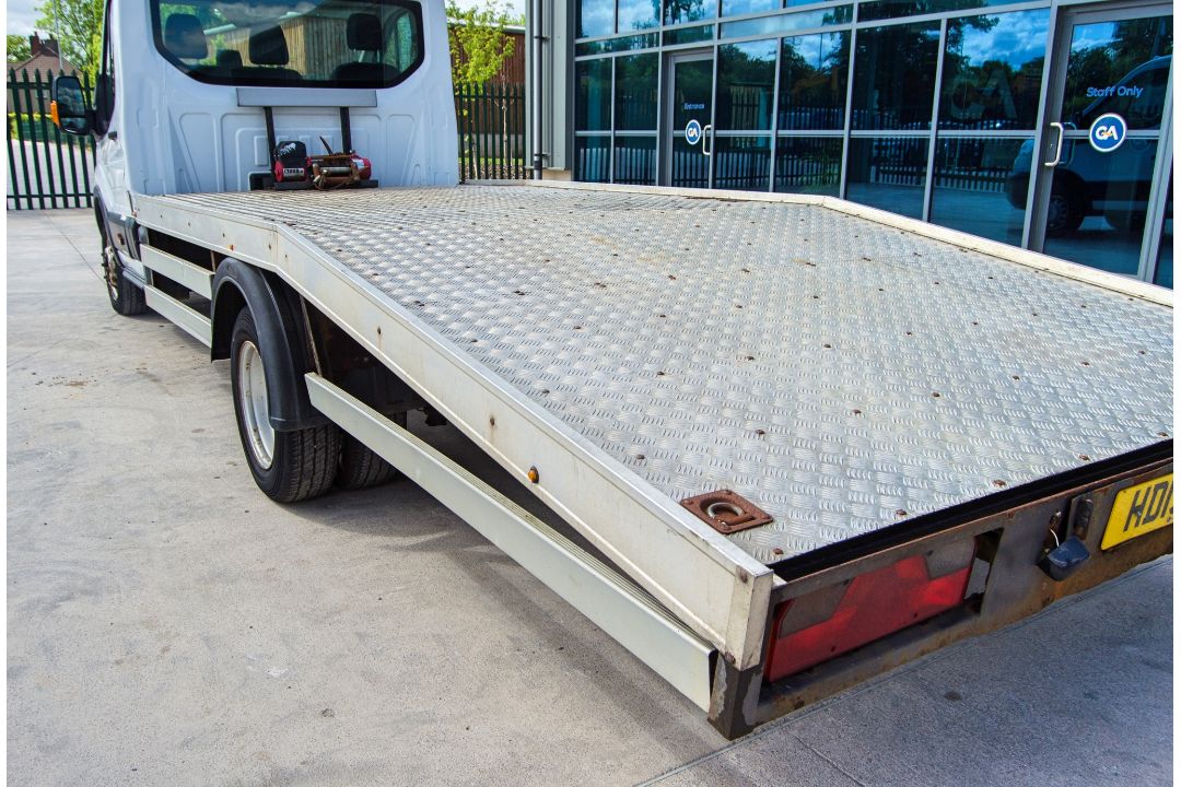 Ford Transit Tourneo Custom 320 TDCi 1995cc beaver tail car transporter Registration Number: HD19 - Image 10 of 30