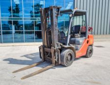 Toyota Tonero 30 3 tonne gas powered fork lift truck Year: 2009 S/N: 028FG130 Recorded Hours: 10,131