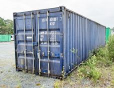 40ft x 8ft steel shipping container