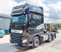 DAF XF 12902cc diesel automatic tractor unit Registration Number: JM08 DAF Date of Registration: