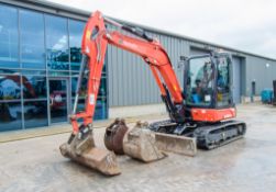 Kubota KX060-5 6 tonne rubber tracked excavator Year: 2021 S/N: 3L11023 Recorded Hours: 1649