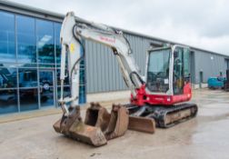 Takeuchi TB260 6 tonne rubber tracked excavator Year: 2014 S/N: 126000704 Recorded Hours: 4576