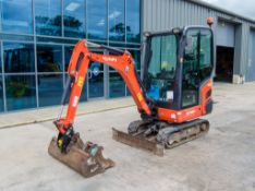 Kubota KX018-4 1.8 tonne rubber tracked excavator Year: 2019 S/N: 70137 Recorded Hours: 1414