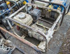 110v 2.75 kva petrol driven generator ** No plug socket box **