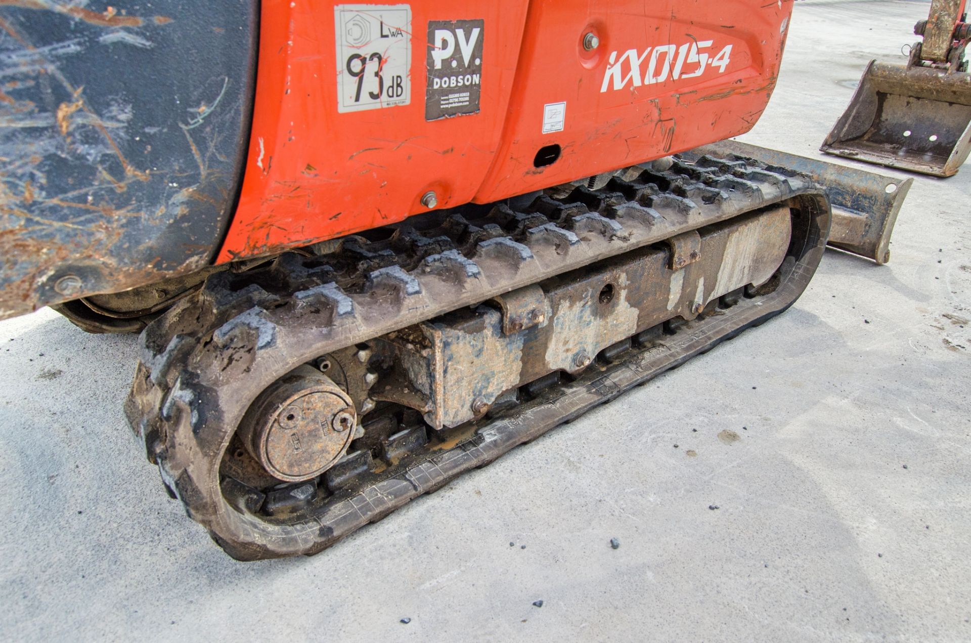 Kubota KX015-4 1.5 tonne rubber tracked mini excavator Year: 2019 S/N: 63822 Recorded Hours: 2142 - Image 9 of 24