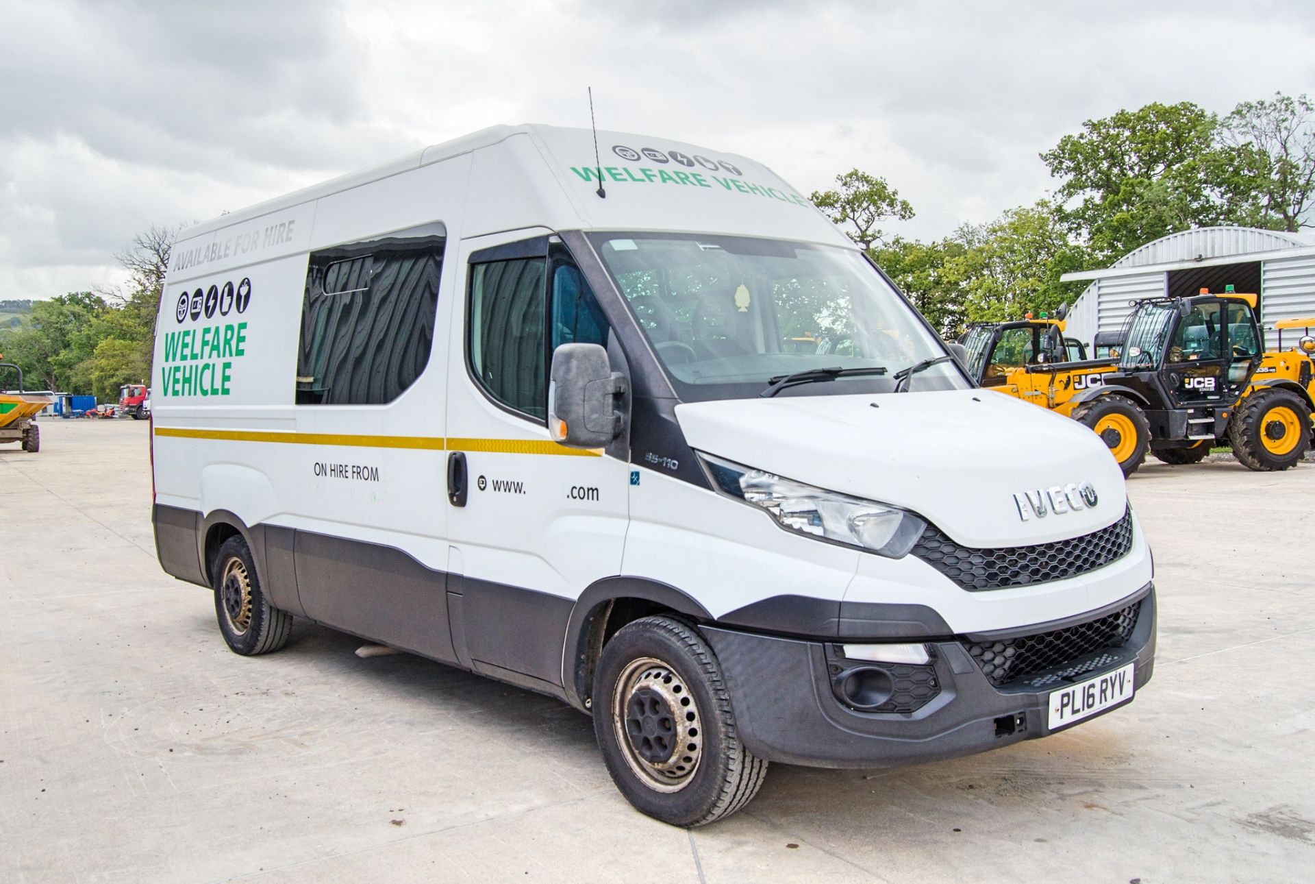 Iveco Daily 35S MWB 2287cc diesel 6 speed manual welfare van Registration Number: PL16 RYV Date of - Image 2 of 36