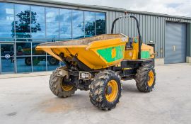 JCB 6 tonne swivel skip dumper Year: 2016 S/N: EGGRL0053 Recorded Hours: 1746 c/w V5C registration