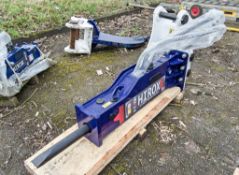 Hirox HRX2-4 (HDX10) hydraulic breaker to suit 2-4 tonne mini excavator  Pin diameter: 35mm Pin