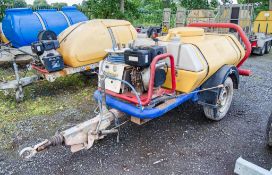 Brendon Bowsers 950 litre fast tow diesel driven pressure washer bowser c/w hose and lance A784966