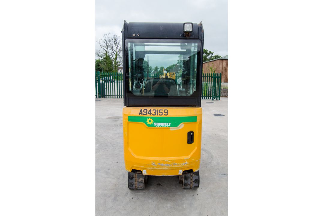 JCB 16 C-1 1.6 tonne rubber tracked mini excavator Year: 2018 S/N: 2492725 Recorded Hours: 158 - Image 6 of 26
