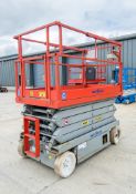 Skyjack battery electric scissor lift access platform Year: 2011 S/N: 70008704 18421