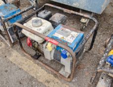 Stephill 110v/240v 3 kva petrol driven generator ** Pull cord assembly missing ** 12018041
