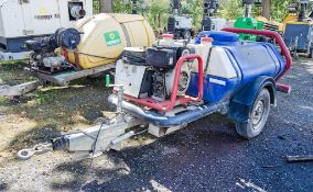 Brendon Bowsers 950 litre fast tow diesel driven pressure washer bowser ** Engine parts missing **