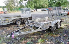 Indespension 8ft x 4ft tandem axle plant trailer S/N: 12359 A757620