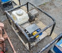 110v/240v 2.75 kva petrol driven generator ** Carburettor missing ** 19060786