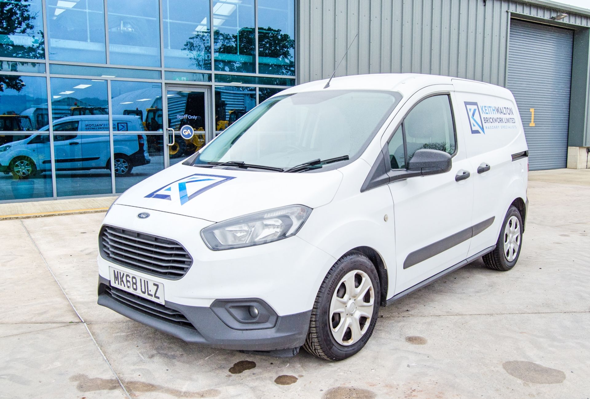 Ford Transit Courier Trend 1499cc TDCi 6 speed manual panel van Registration Number: MK68 ULZ Date
