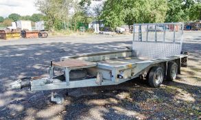 Ifor Williams GX106R 10ft x 6ft tandem axle plant trailer S/N: 689827