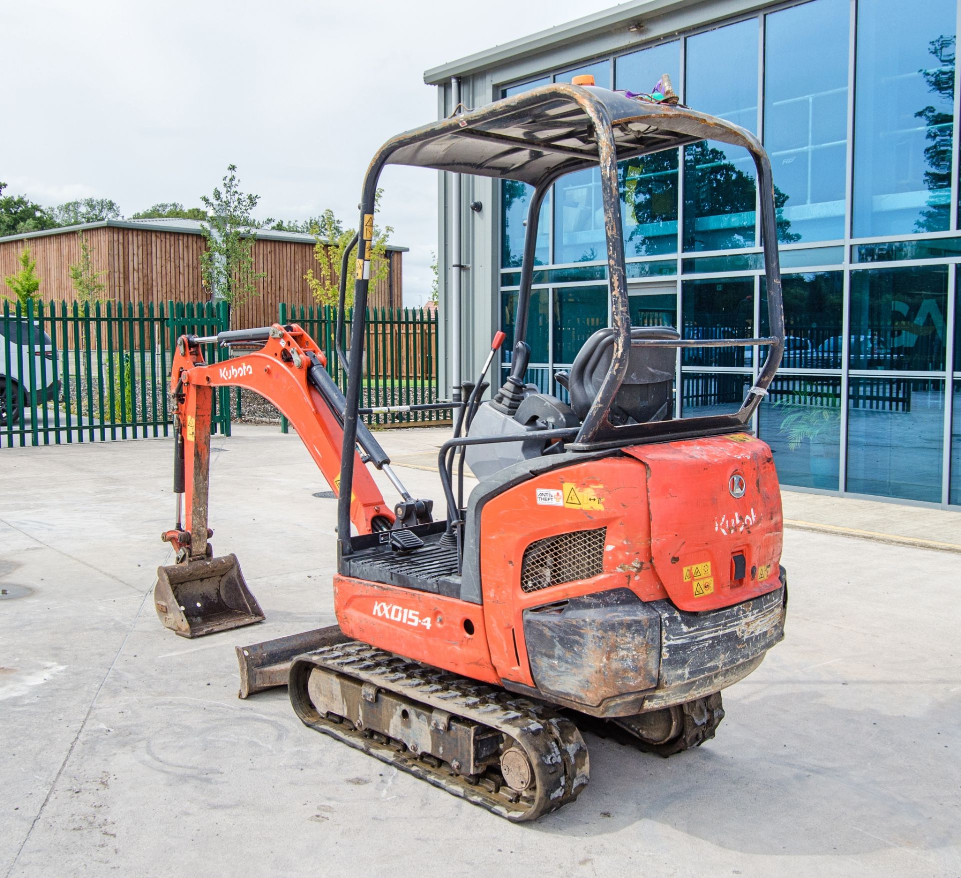 Kubota KX015-4 1.5 tonne rubber tracked mini excavator Year: 2019 S/N: 63822 Recorded Hours: 2142 - Image 4 of 24
