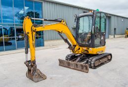 JCB 8025 ZTS 2.5 tonne rubber tracked mini excavator Year: 2018 S/N: 2696480 Recorded Hours: 3283