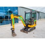 JCB 16 C-1 1.6 tonne rubber tracked mini excavator Year: 2018 S/N: 2492740 Recorded Hours: 1745