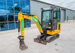 JCB 16 C-1 1.6 tonne rubber tracked mini excavator Year: 2018 S/N: 2492740 Recorded Hours: 1745