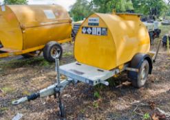 Western 950 litre fast tow bunded fuel bowser c/w manual pump, delivery hose and nozzle A647039