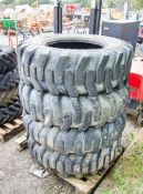 4 - 15.5x25 telehandler tyres