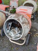 Belle Minimix 150 petrol driven cement mixer ** Pull cord assembly missing **