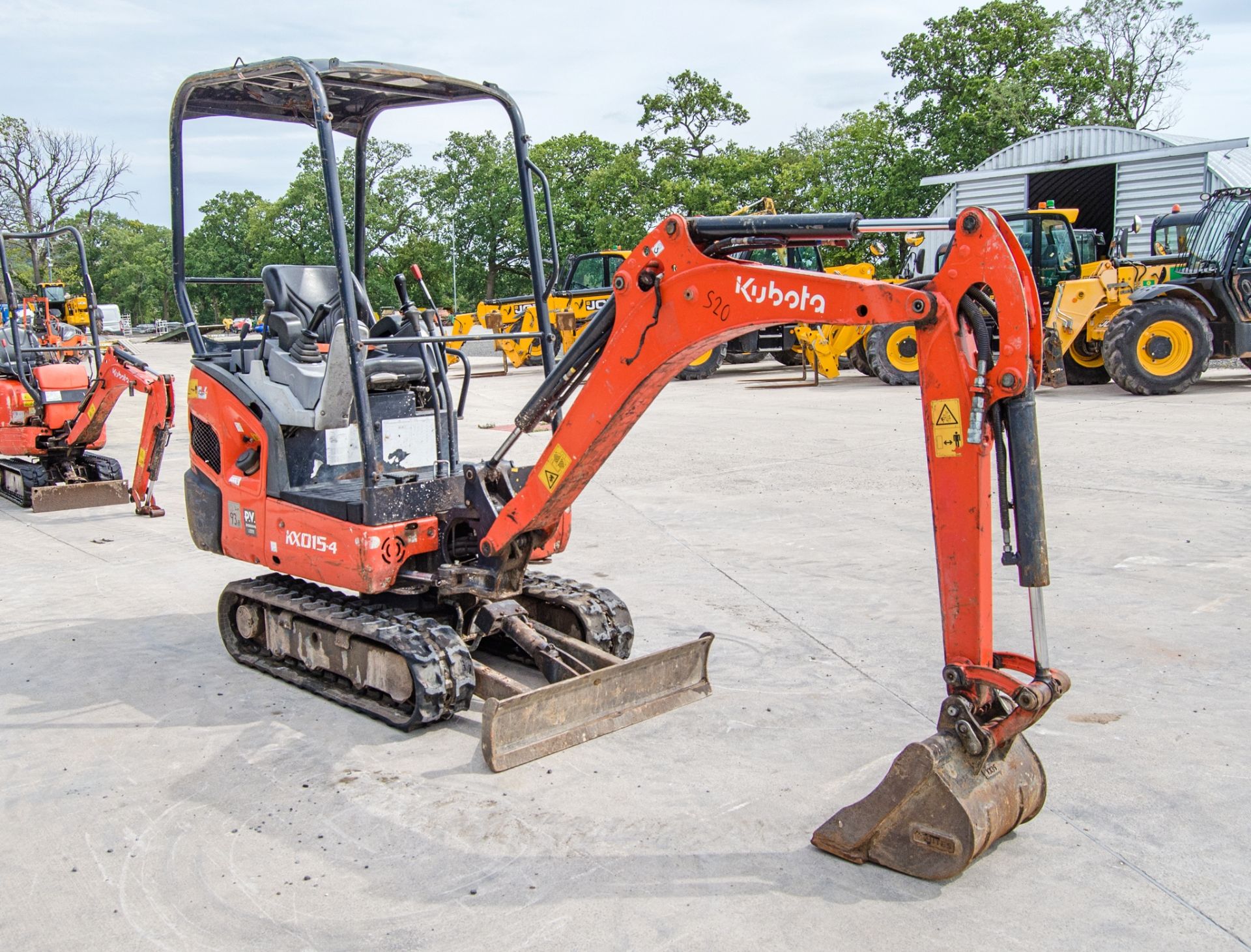Kubota KX015-4 1.5 tonne rubber tracked mini excavator Year: 2019 S/N: 63822 Recorded Hours: 2142 - Image 2 of 24