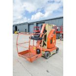 JLG Toucan 10E battery electric vertical mast access platform Year: 2014 S/N: 36208 Recorded