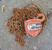 William Hackett 1 tonne chain block