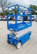 Skyjack SJIII 3219 battery electric scissor lift access platform Year: 2013 S/N: 22049502 SET006