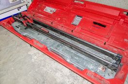 Rubi TX1200 tile cutter c/w carry case 02AL0019