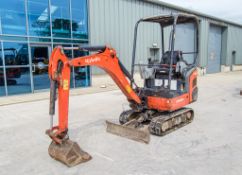 Kubota KX015-4 1.5 tonne rubber tracked mini excavator Year: 2019 S/N: 63822 Recorded Hours: 2142