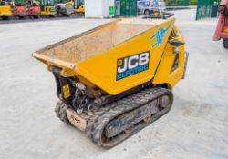JCB HTD 5E 500 kg battery electric rubber tracked hi tip dumper Year: 2022 S/N: 2948449 c/w 240v