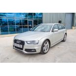 Audi A4 S Line TDi Avant 1968cc diesel 6 speed manual estate car Registration Number: OU65 ZDD
