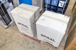2 - Fral 3 phase 15kw fan heaters ** Boxed returns **