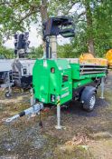 Generac Solar 4-head LED solar powered fast tow lighting tower Year: 2022 S/N: 32521 Recorded hours: