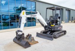 Bobcat E27Z 2.7 tonne rubber tracked dumper Year: 2023 S/N: B5W711531 Recorded Hours: 4 blade,