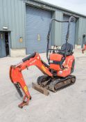 Kubota K008-3 0.8 tonne rubber tracked micro excavator Year: 2018 S/N: 31321 Recorded Hours: 1690