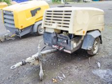 Doosan 7/31E diesel driven fast two air compressor Year: 2020 S/N: 374983 ** Control panel loose and