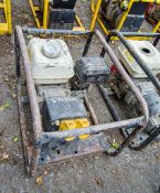 110v 2.75 kva petrol driven generator ** Air box missing **