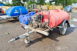 Western 950 litre site tow diesel driven pressure washer bowser ** No lance or hose ** 16061815