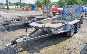 Ifor Williams GH94BT 9ft x 4ft tandem axle plant trailer S/N: 734919 A857802