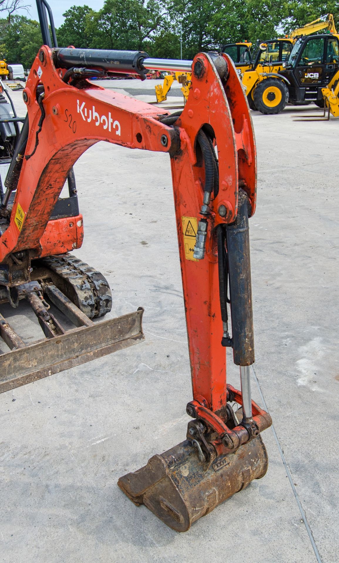 Kubota KX015-4 1.5 tonne rubber tracked mini excavator Year: 2019 S/N: 63822 Recorded Hours: 2142 - Image 15 of 24