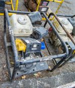 110v/240v 2.75 kva petrol driven generator ** Parts dismantled and pull cord assembly missing **