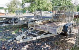 Indespension 10ft x 6ft tandem axle plant trailer S/N 134389 A1104713