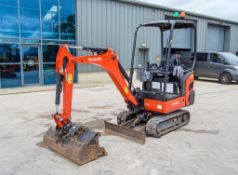 Kubota KX015-4 1.5 tonne rubber tracked mini excavator Year: 2023 S/N: 70680 Recorded Hours: 1107
