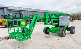 Genie Z45/25J diesel driven 4 wheel drive articulated boom lift access platform Year: 2015 S/N: