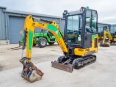 JCB 16C-1 1.6 tonne rubber tracked excavator Year of manufacture: 2019 Model Year: 2019 S/N: 2701398